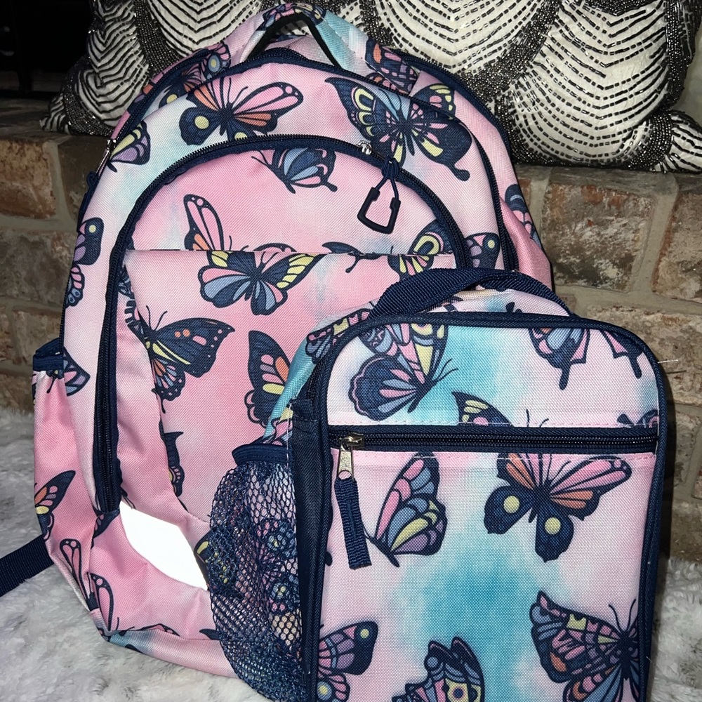 Backpack set, comes with lunch bag/ new no tags
